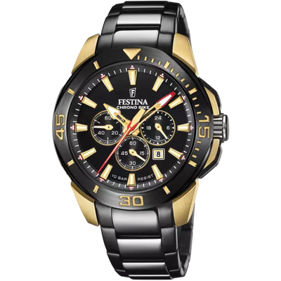 Festina Special Edition Black Dial Black Stainless Steel Strap 316L Men's Watch F20644/1