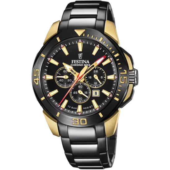 Festina Special Edition Black Dial Black Stainless Steel Strap 316L Men's Watch F20644/1