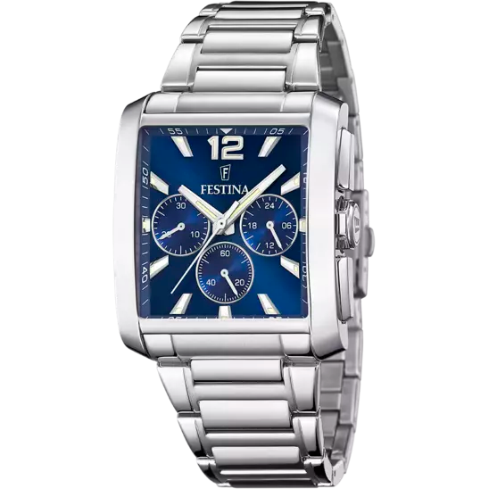 Festina Blue Stainless Steel 316L Strap Men's Watch F20635/2