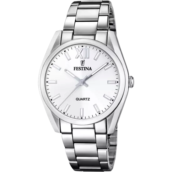 Festina Elegance and Functionality Silver Stainless Steel Women's Watch from Alegría Collection - Model F20622/1