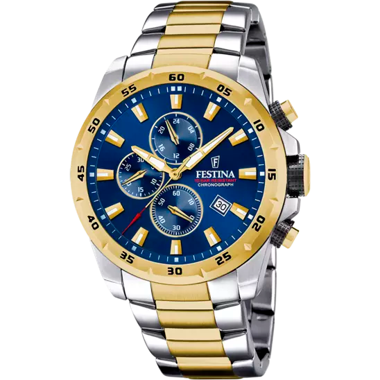 Reloj Festina Blue Dial Stainless Steel Men's Watch F20562/2