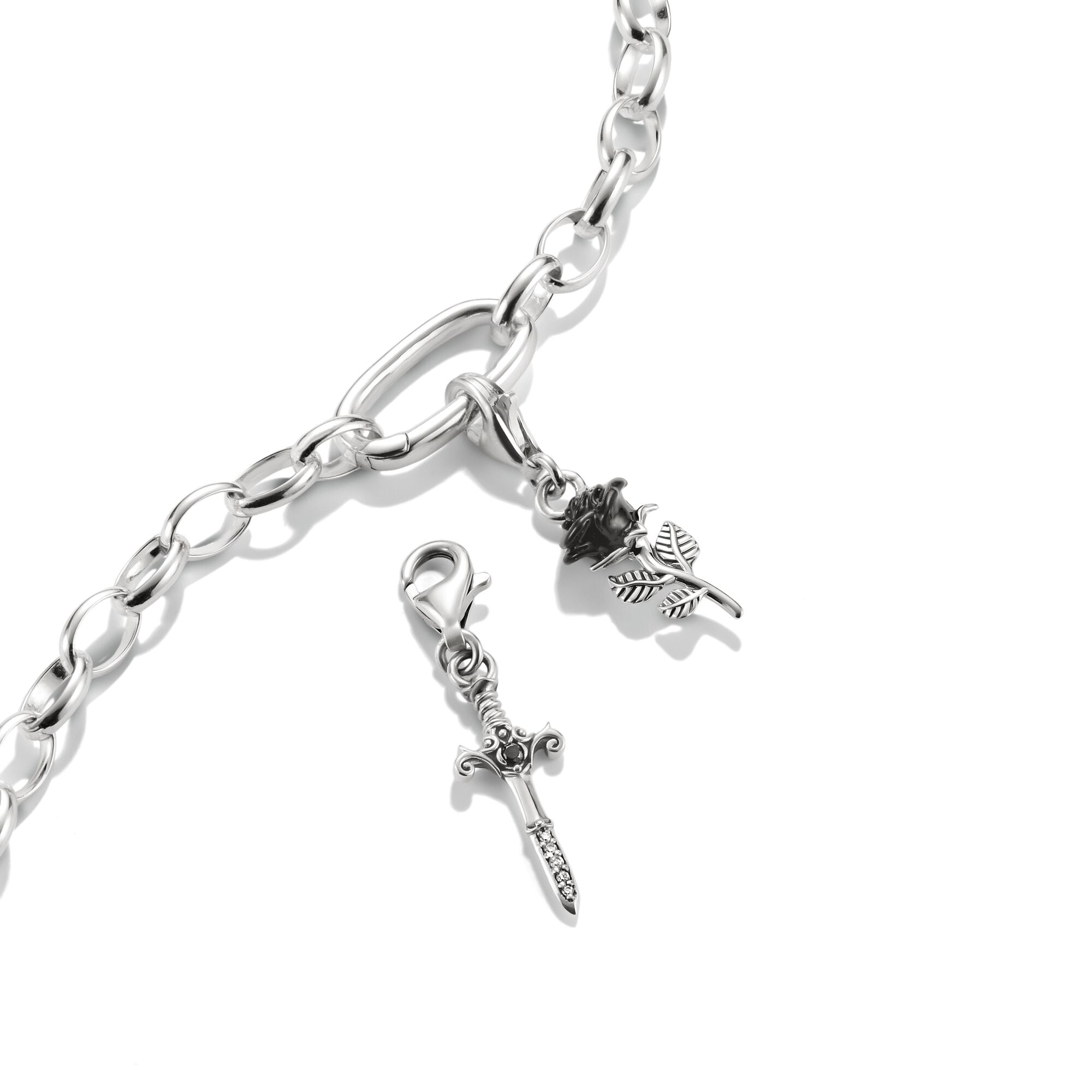 THOMAS SABO Charm Pendant True Romance Sword
