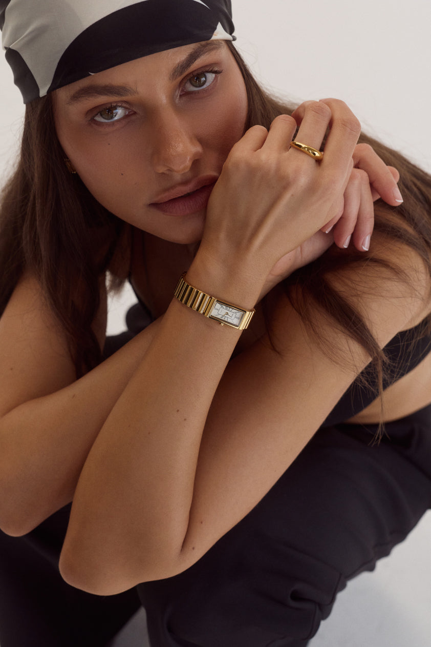 Cendré SoHo Gold Dial 18K Gold Women's Watch — view 3