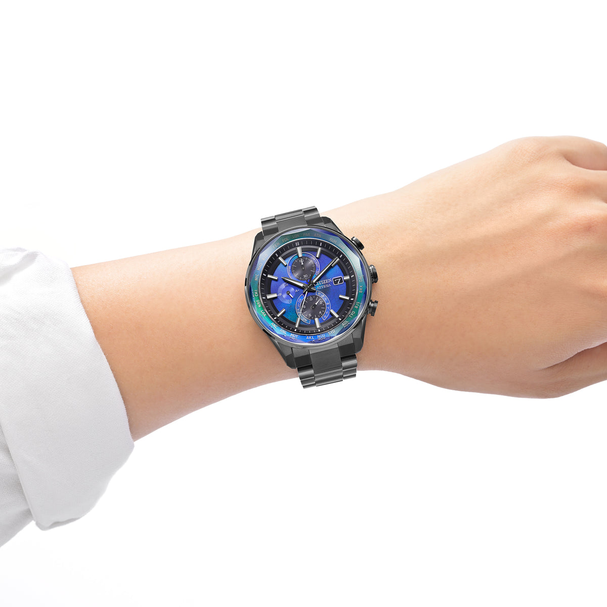 Citizen AT8314-53L Attesa Full Sapphire Bezel Limited Edition Watch