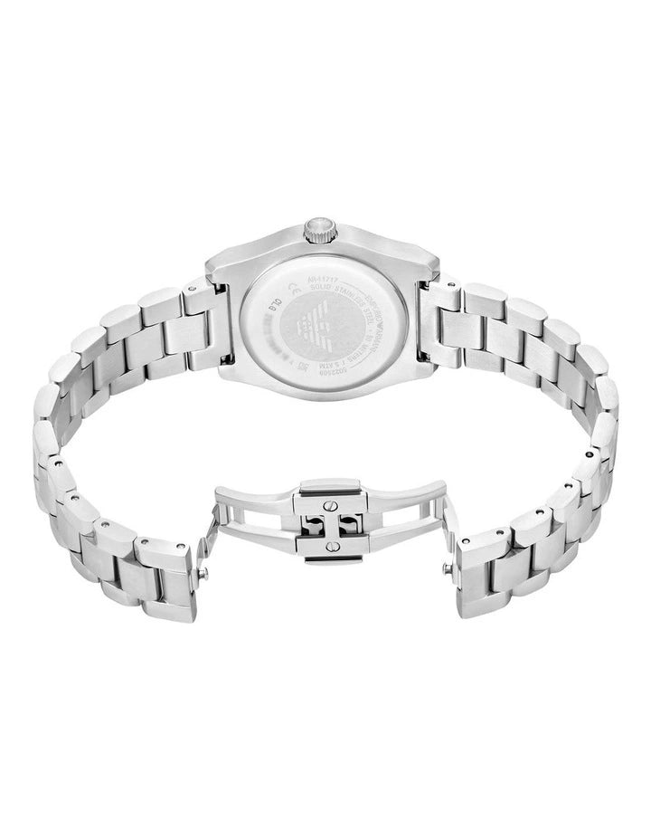 Emporio Armani Blue Dial Silver Stainless Steel Watch AR11717