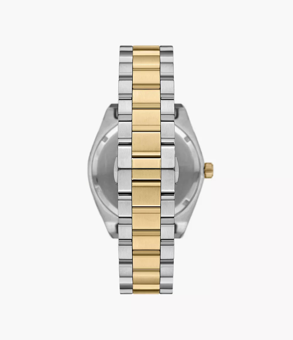 Emporio Armani Three Hand Two Tone Stainless Steel Watch AR11715