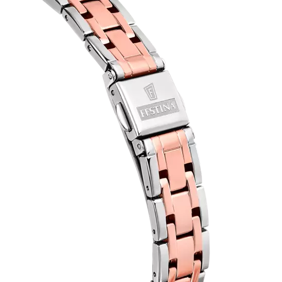 Elegant Festina Mademoiselle Women's Watch with Pink Dial and Durable Stainless Steel Strap F20626/2