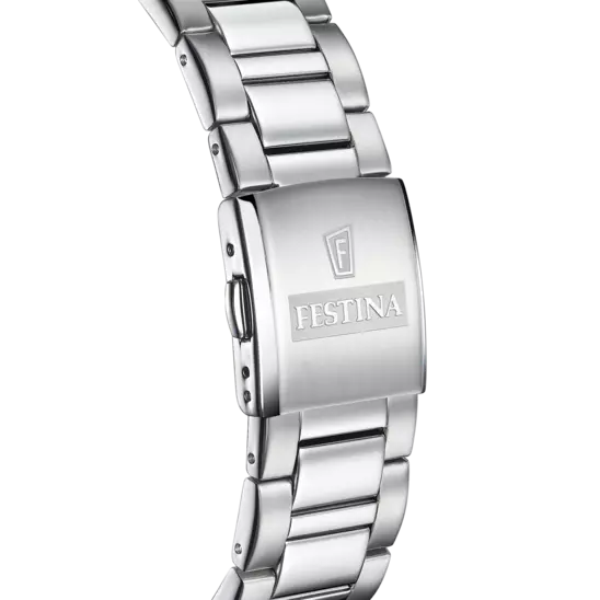 Festina Blue Dial Stainless Steel Strap Men's Watch F20575/2