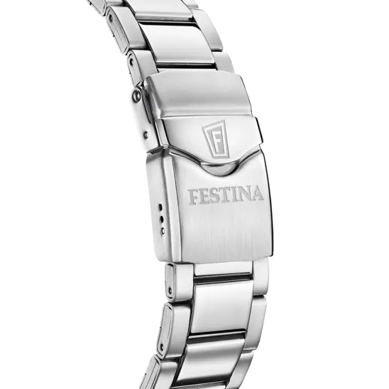 Festina Black Dial Stainless Steel Bracelet Men's Watch F20663/3