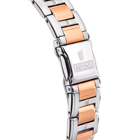 Festina Boyfriend Mother of Pearl Dial Stainless Steel Bracelet Men's Watch F20403/1