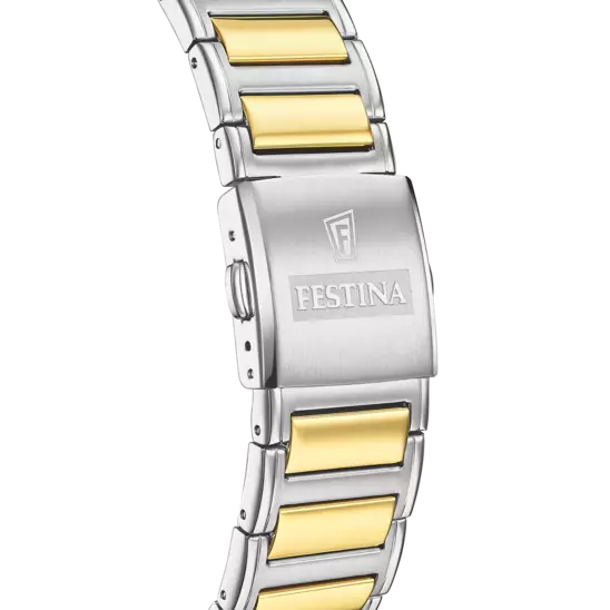 Festina Blue Dial Stainless Steel Strap Men's Watch F20637/6