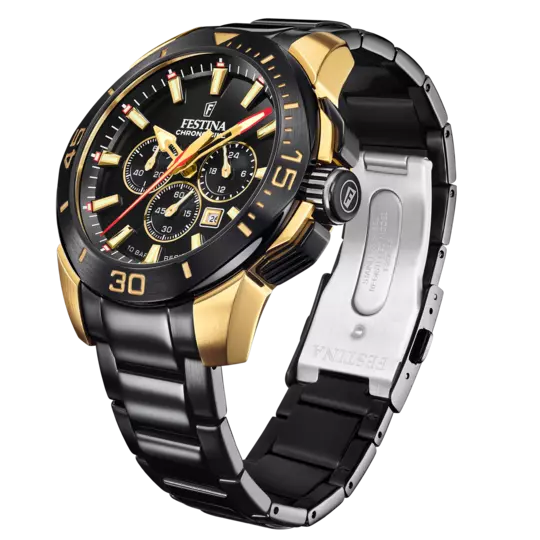 Festina Special Edition Black Dial Black Stainless Steel Strap 316L Men's Watch F20644/1