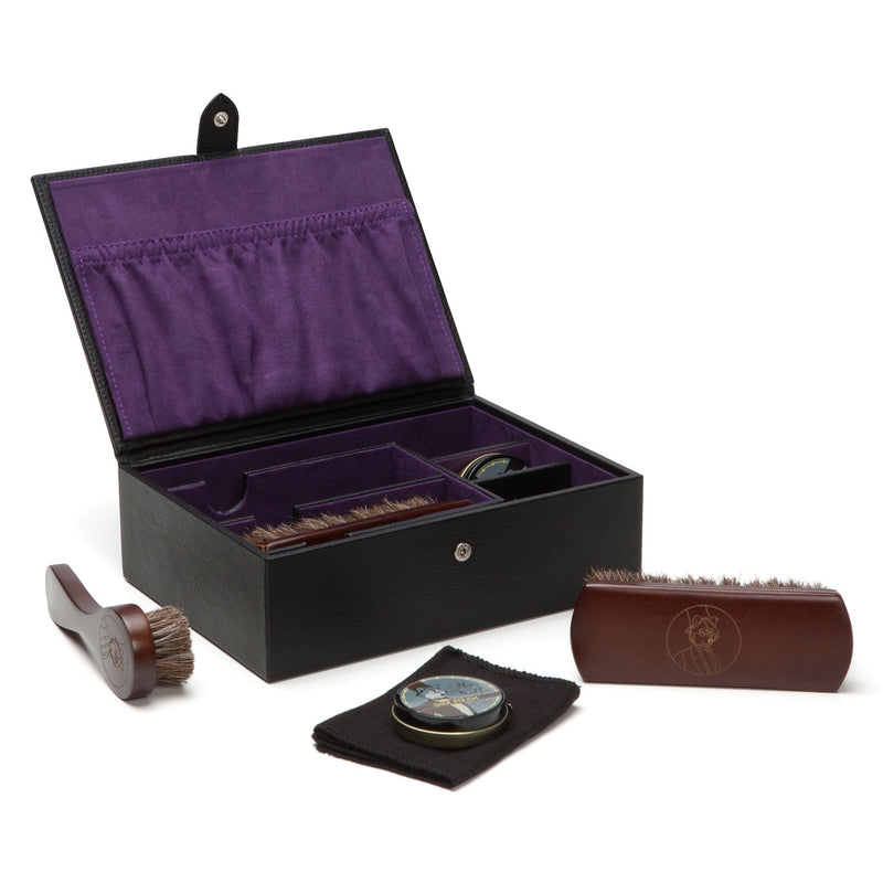 Wolf WM Black Shoe Shine Case 305228