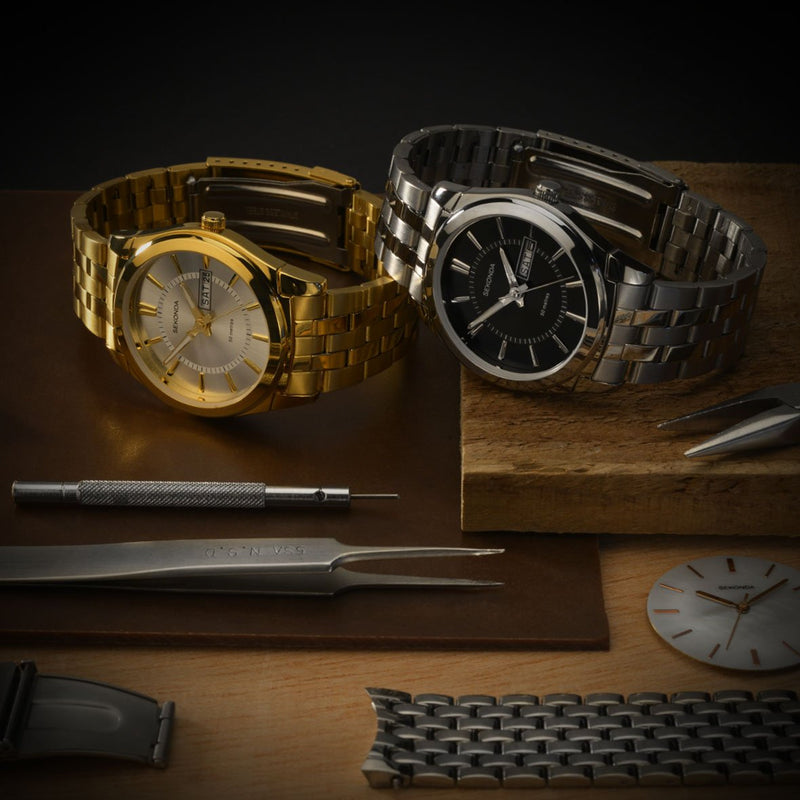 Sekonda Classic Gold Plated Bracelet Watch SK3450