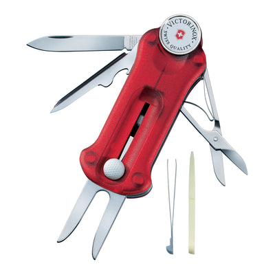 Victorinox Golf Tool, Red Translucent 35281