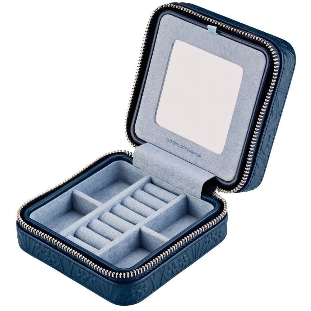 Wolf Liberty Small Zip Case Navy 381317