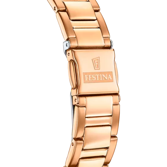 Festina Rainbow Black Dial Stainless Steel Strap Women's Watch F20639/3