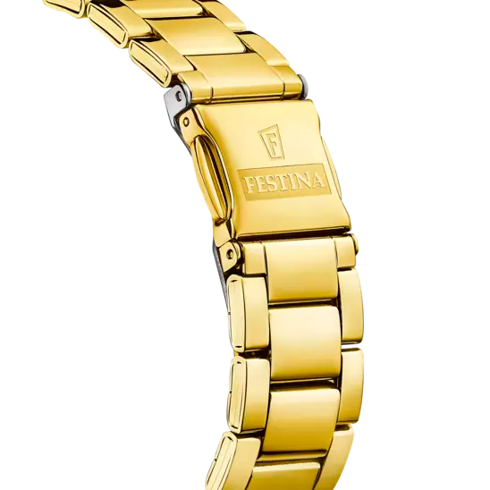 Festina Women's Elegance & Functionality Green Dial Watch with 316L Stainless Steel Strap F20640/4