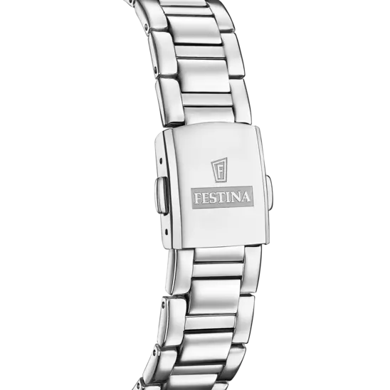 Festina Solar Energy Cream Dial Stainless Steel 316L Women's Watch F20658/1