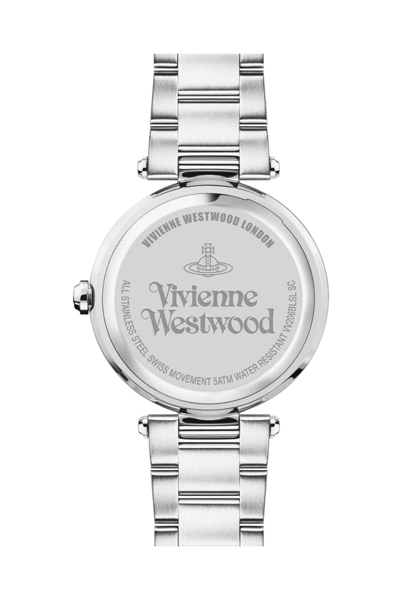 Vivienne Westwood Montague Blue 35mm Silver Watch