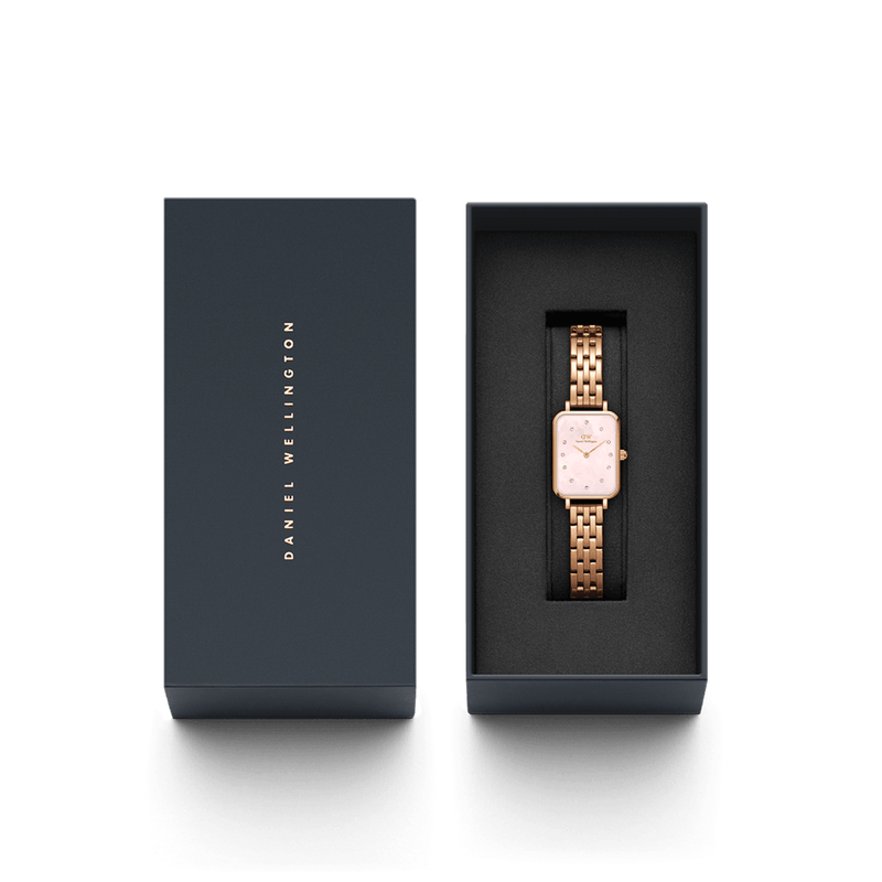 Daniel Wellington Quadro Lumine 5-Link Melrose 20X26 Watch DW00100621