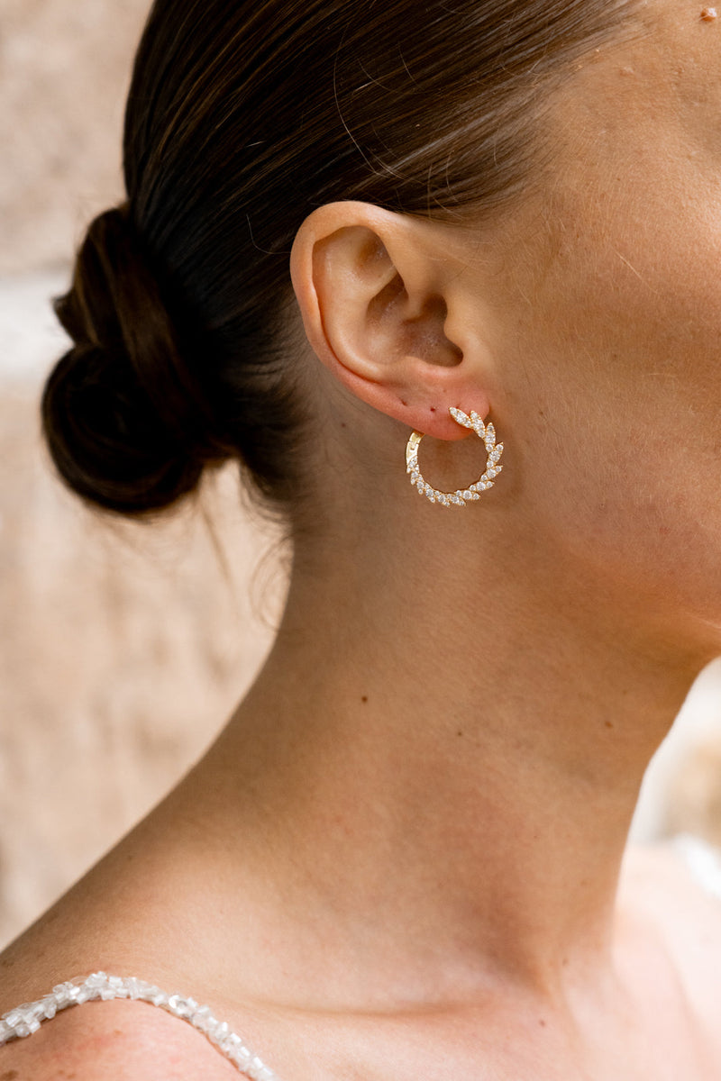 SYDNEY SOIRÉE POINT PIPER EARRINGS GOLD