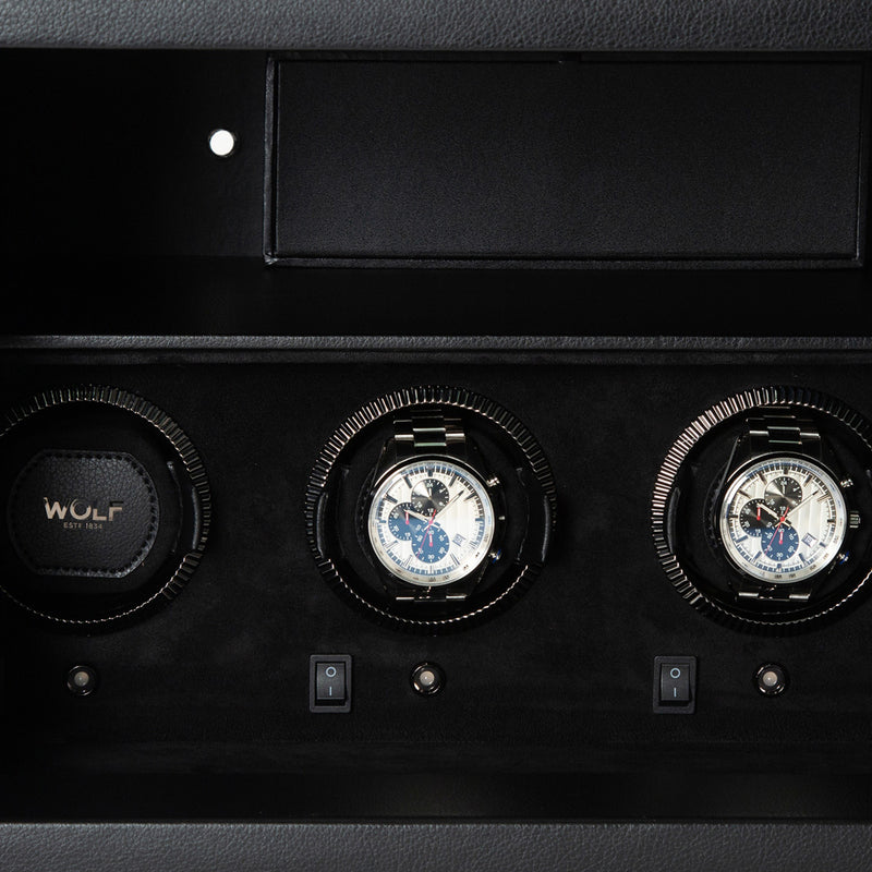 Wolf The Den 4 Piece Watch Winder Safe 430402