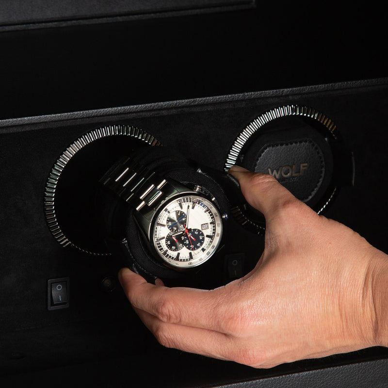 Wolf The Den 4 Piece Watch Winder Safe 430402