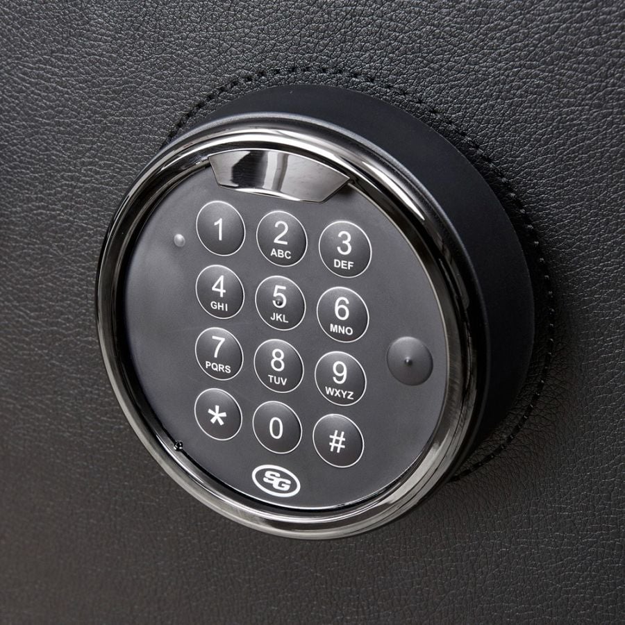 Athos 4 Piece Watch Winder and Jewellery Safe Black