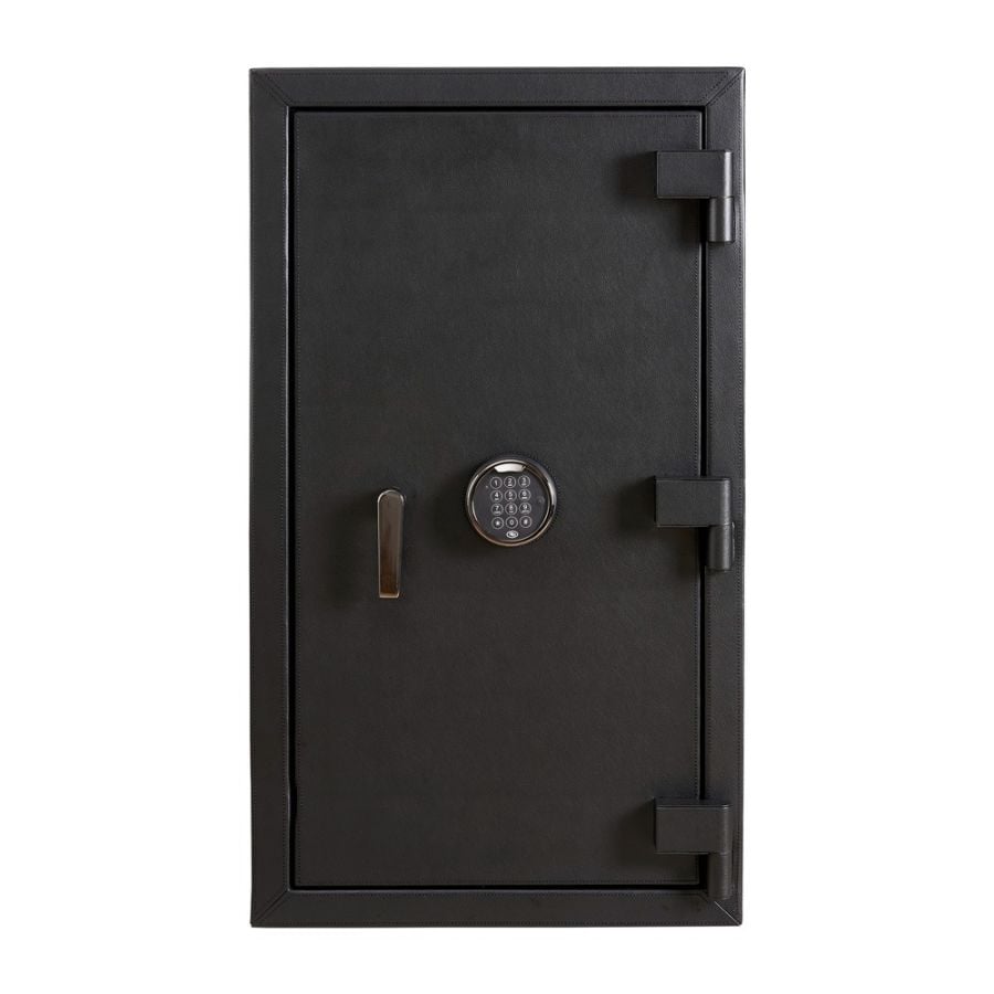 WOLF Athos 20 Piece Watch Winder and Jewellery Safe Black