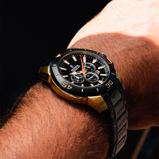 Festina Special Edition Black Dial Black Stainless Steel Strap 316L Men's Watch F20644/1