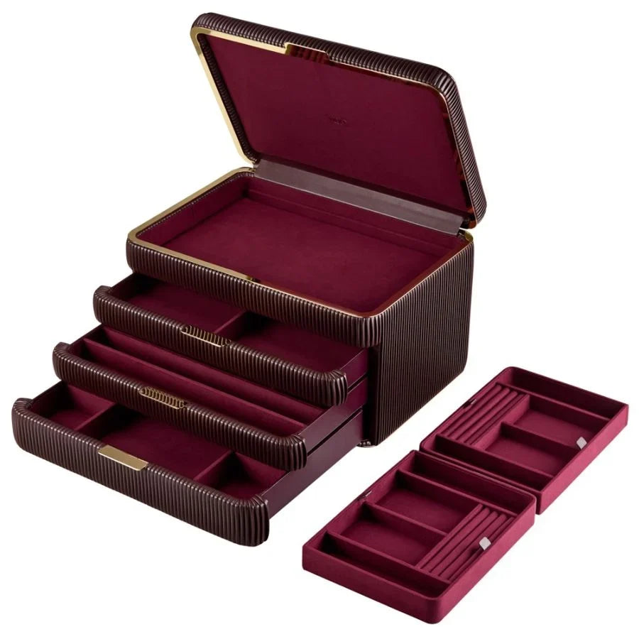 Wolf Bella Armoire Jewellery Box Bordeaux 789926 front packshot
