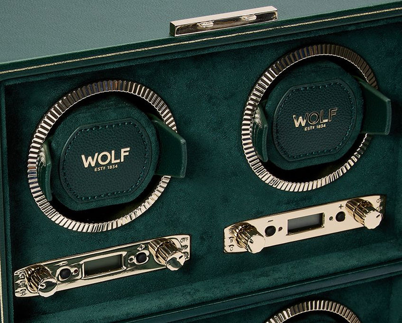 Wolf British Racing 4 Piece Watch Winder 793002