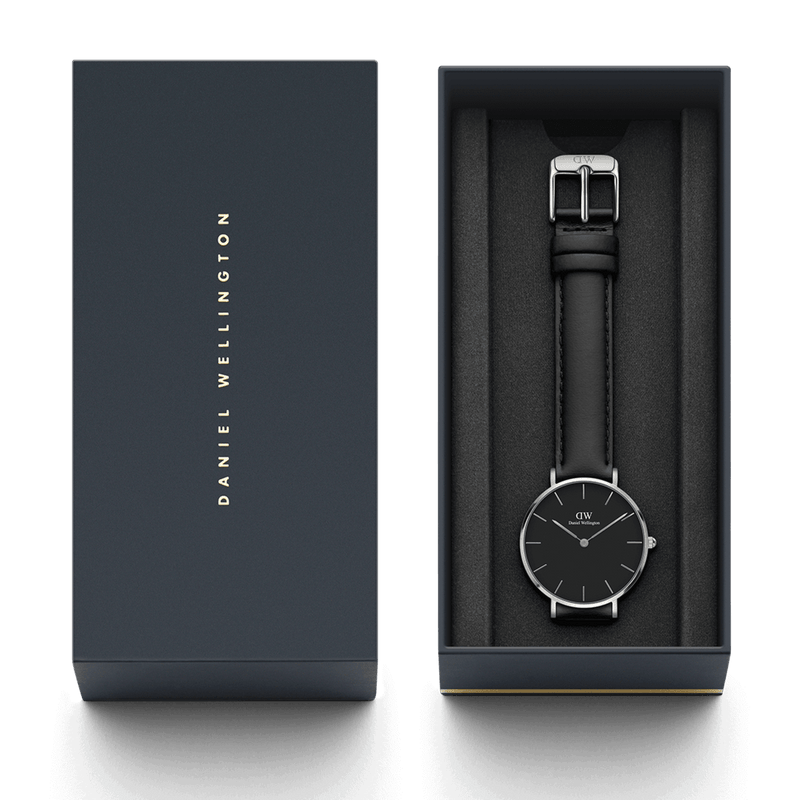 Daniel Wellington Petite 28mm Sheffield Black Dial Watch DW00100236