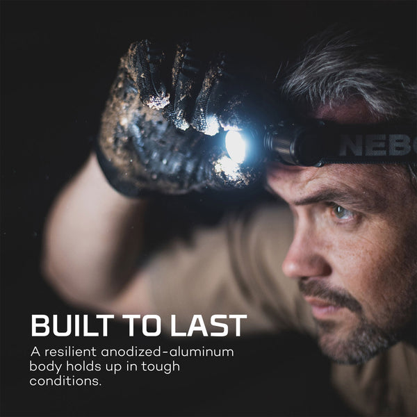 NEBO Transcend Rechargeable 1000 Lumen Headlamp with Magnetic Base 89626