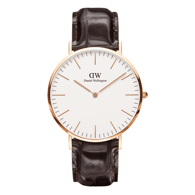 Daniel Wellington Classic 40mm York White Dial Watch DW00100011