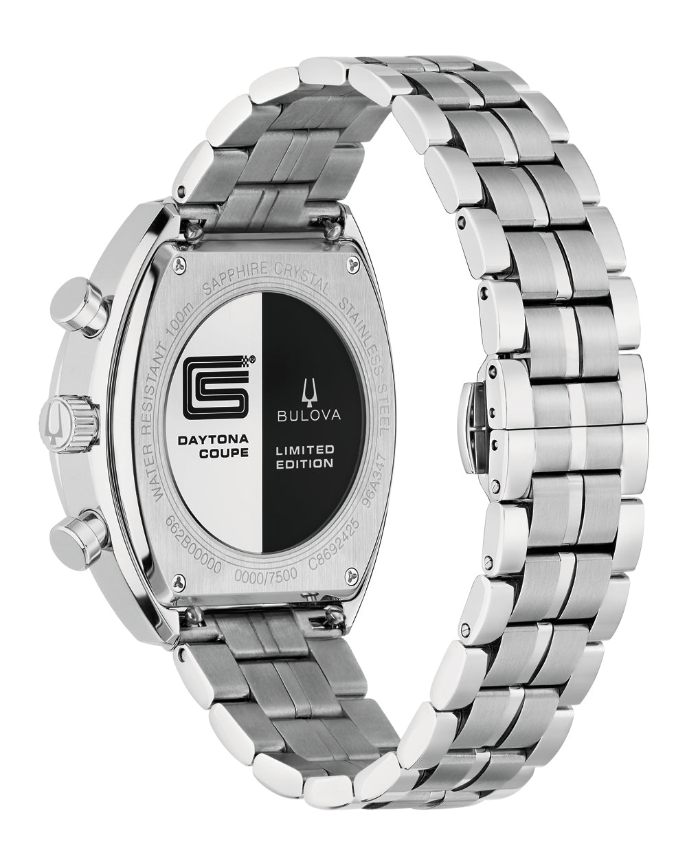 Bulova Shelby Racer Chronograph 96K118 reverse view