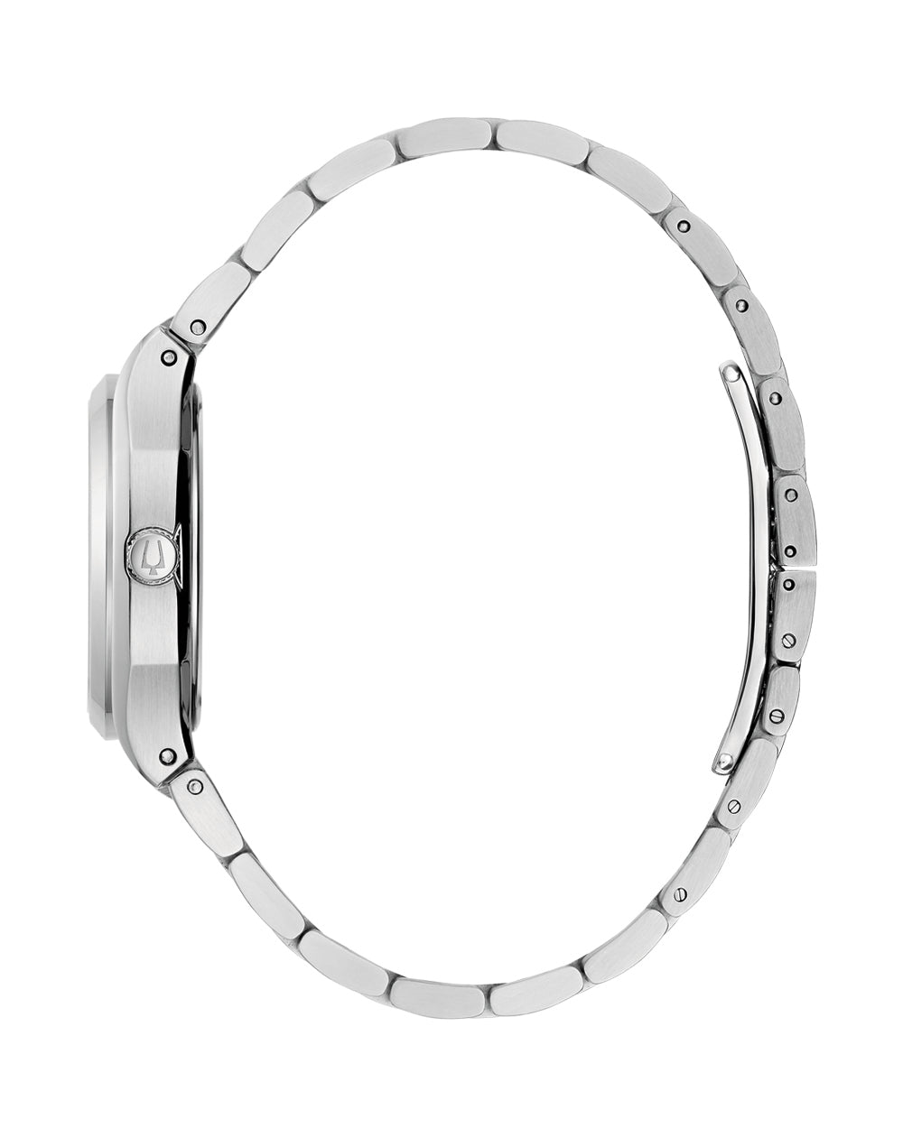 Bulova Elegant Surveyor Diamond Accented Stainless Steel Women's Watch 96P242