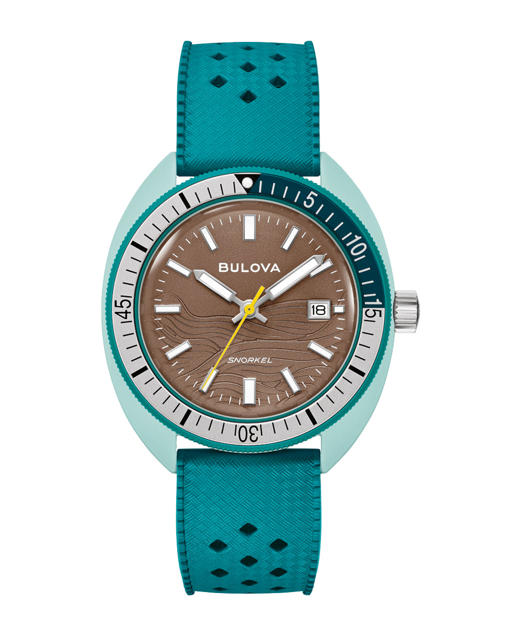 Bulova Snorkel Sea Turtle Brown Dial 98B446