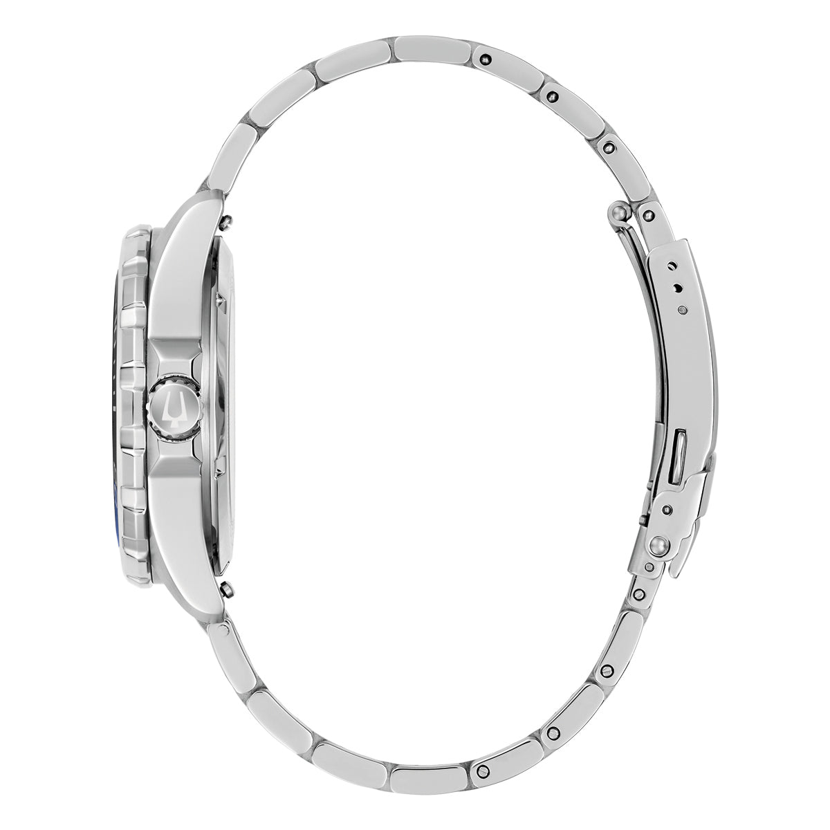 Bulova Marine Star Blue Dial Stainless Steel Watch 98B466