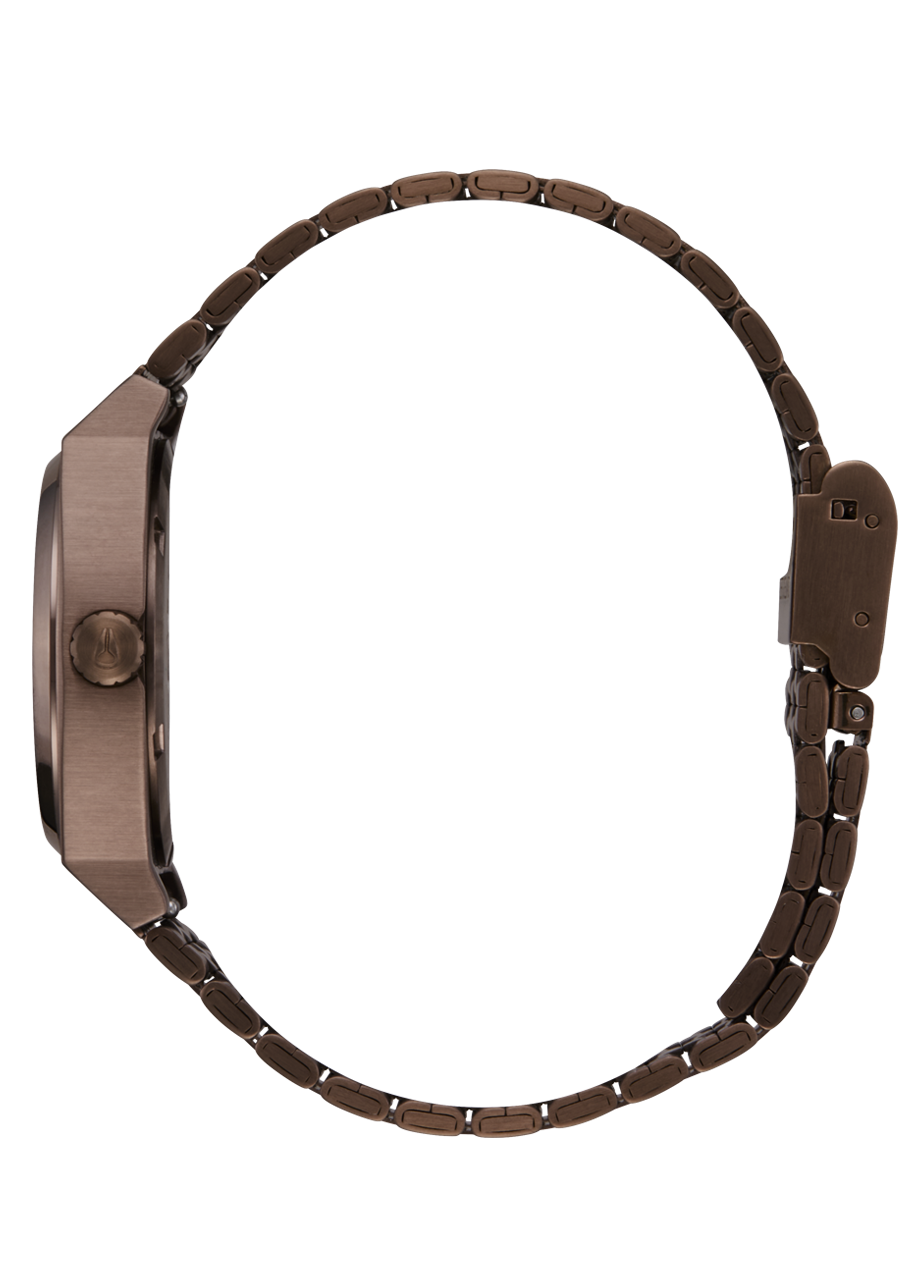 Nixon Medium Time Teller Chocolate / Black Coffee Watch A1130-5244-00