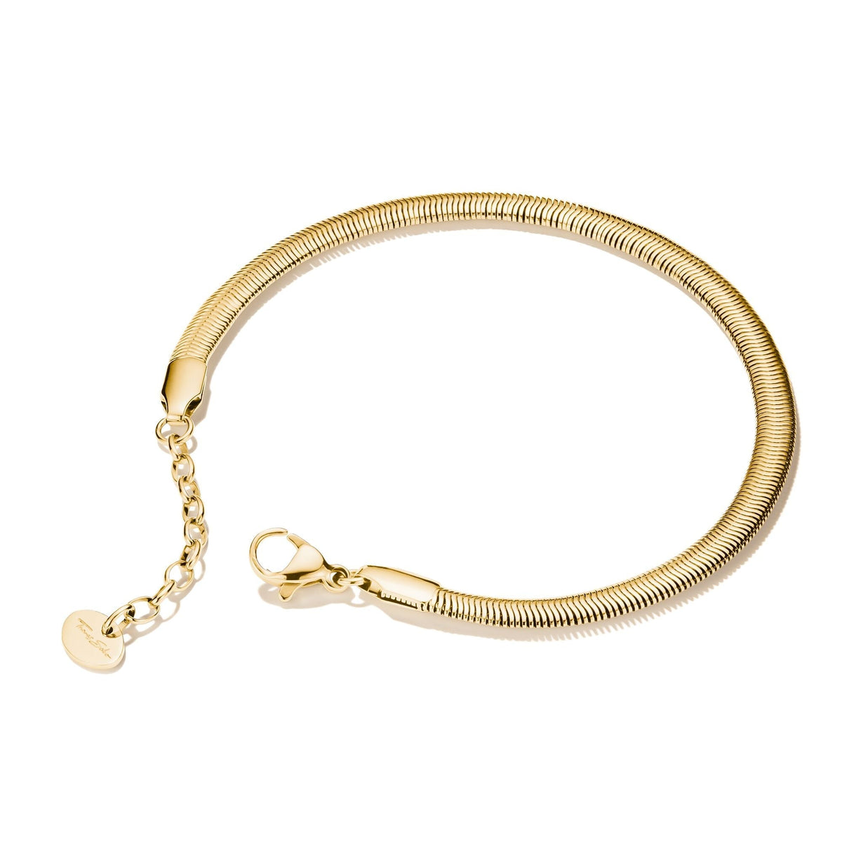 Thomas Sabo Gold-Tone Stainless Steel Snake Chain Bracelet TA2169SY TA2169SY view 2