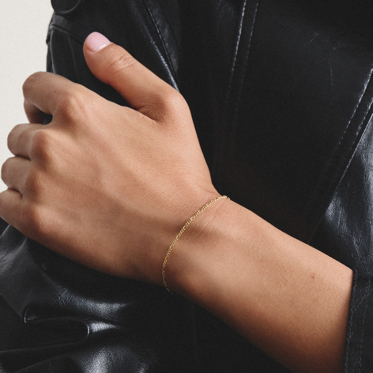 Thomas Sabo Gold-Tone Stainless Steel Figaro Bracelet 1.4mm TA2207SY-19 TA2207SY-19 view 3
