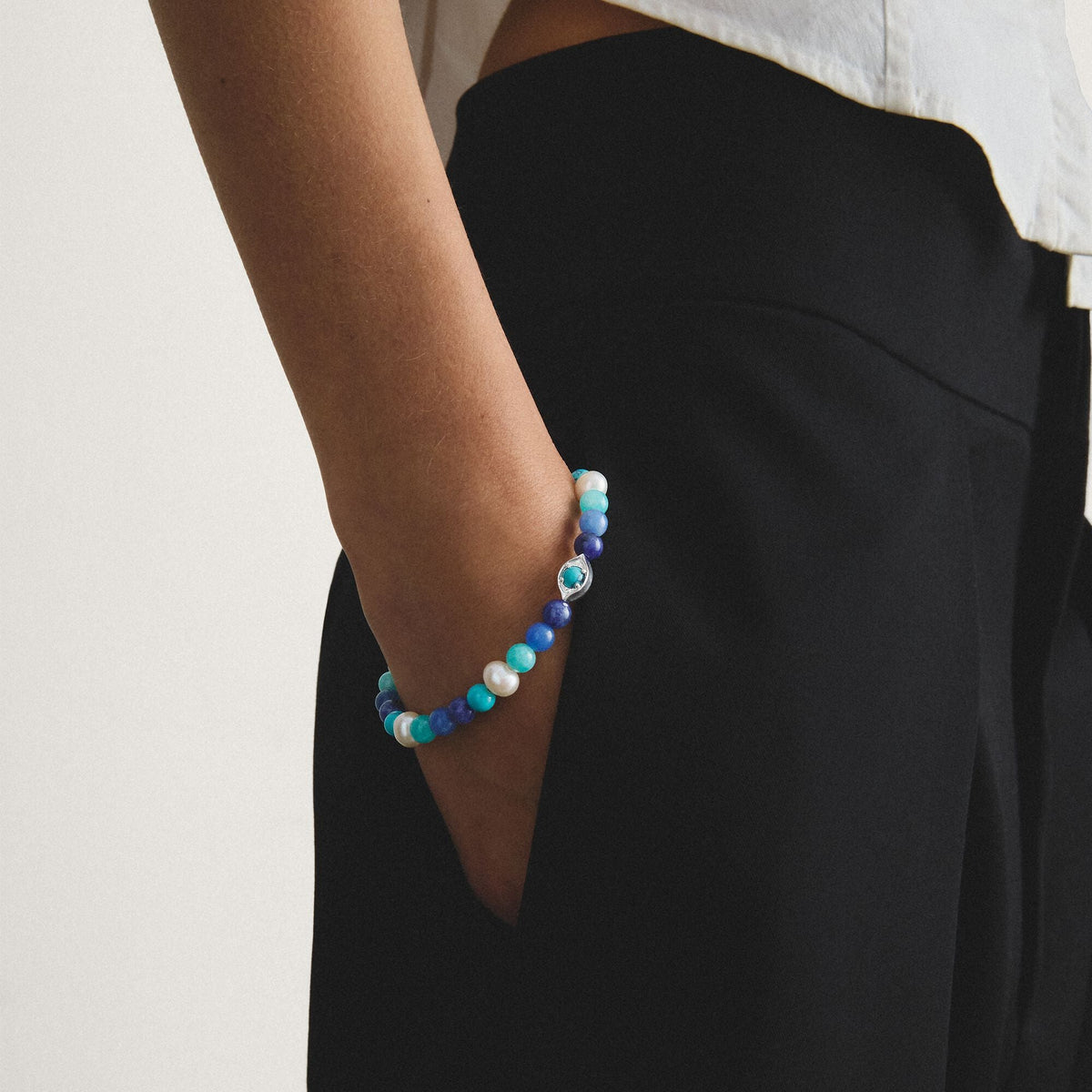 Thomas Sabo Bracelet with pearls and stones