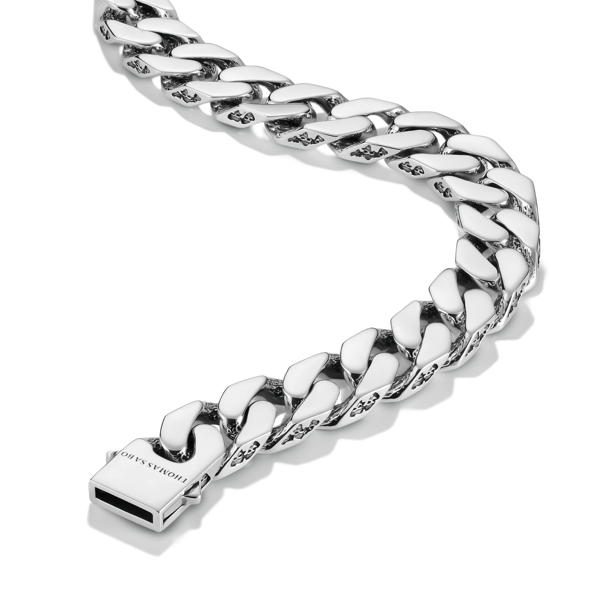 THOMAS SABO Black PavÃ© Bracelet Rebel Icons