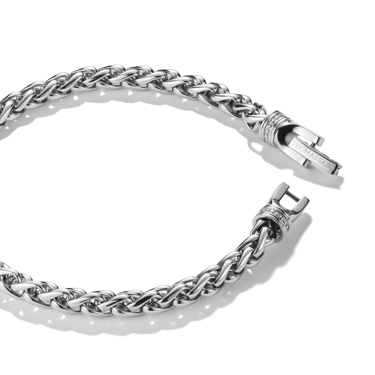 Thomas Sabo Stainless Steel Adjustable Box Chain Bracelet 5mm TA2257S-18 view 2
