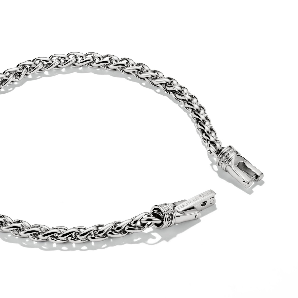 Thomas Sabo Stainless Steel Adjustable Box Chain Bracelet 4mm TA2258S-16 view 2