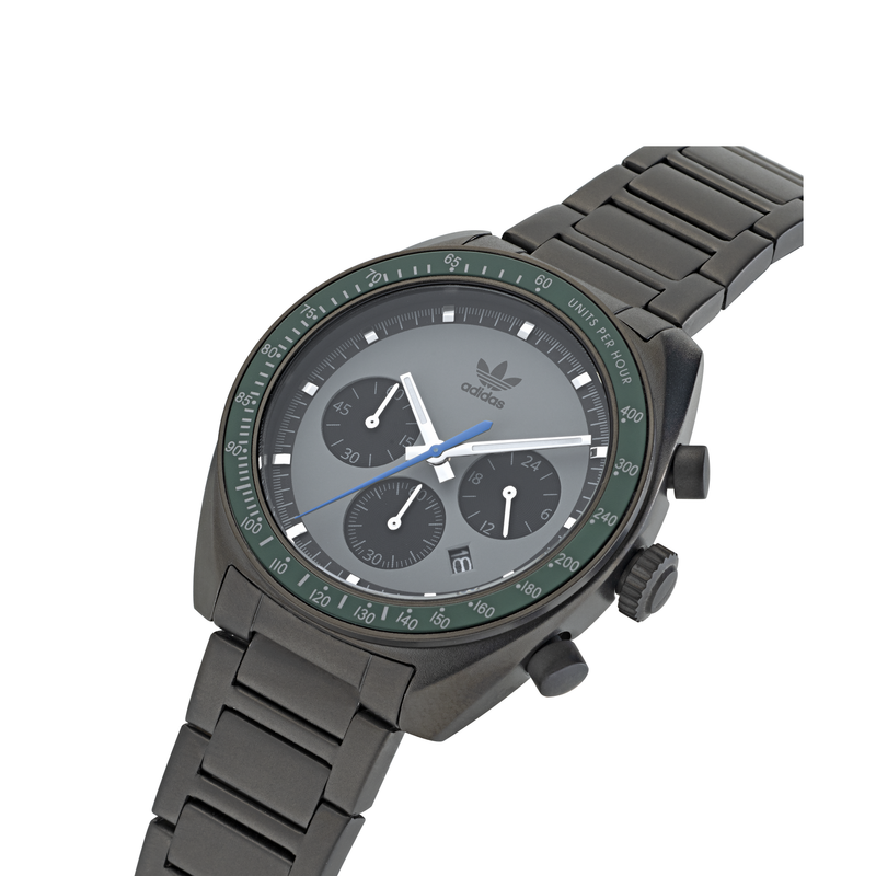 Adidas Edition One Chronograph Gunmetal Dial Watch AOFH22007