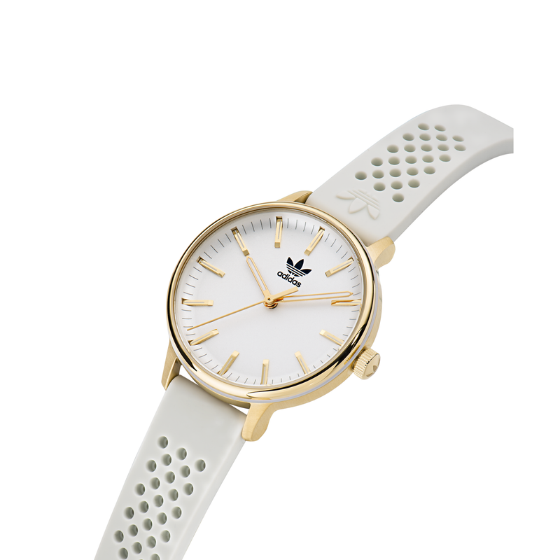 Adidas Code One 32mm White Dial Watch AOSY23025
