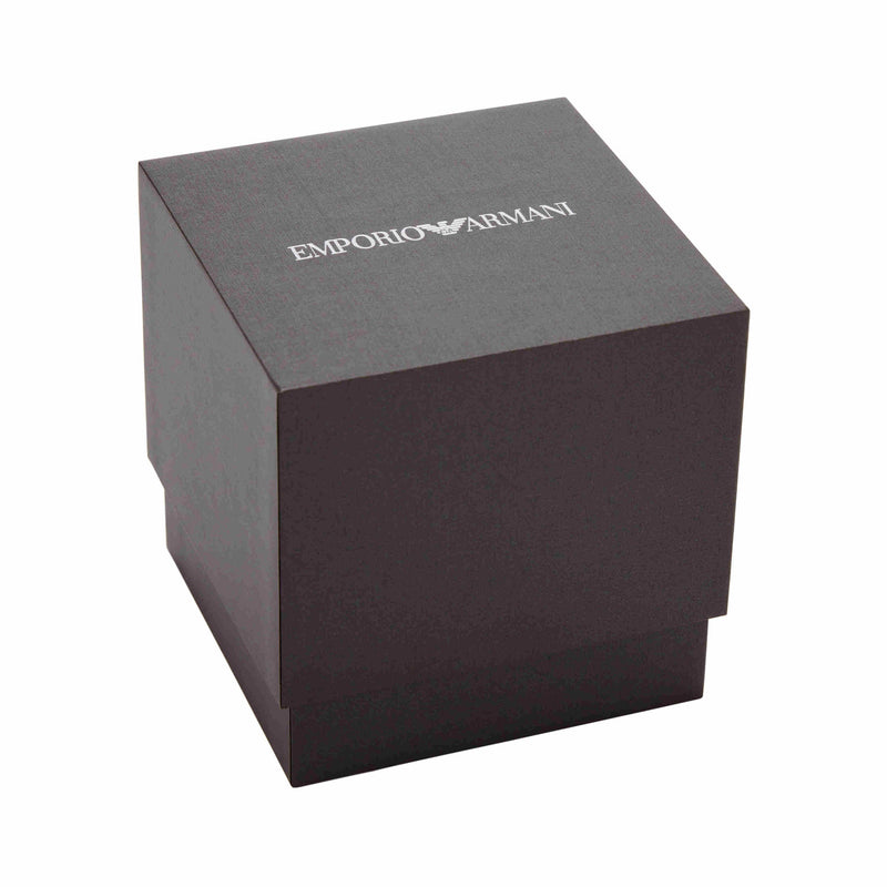 Emporio Armani Silver Chronograph Stainless Steel Watch AR11637